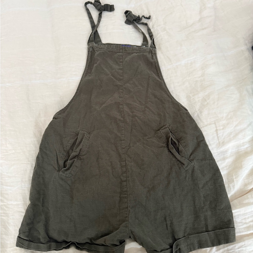 Seraphine maternity Olive Green Overalls